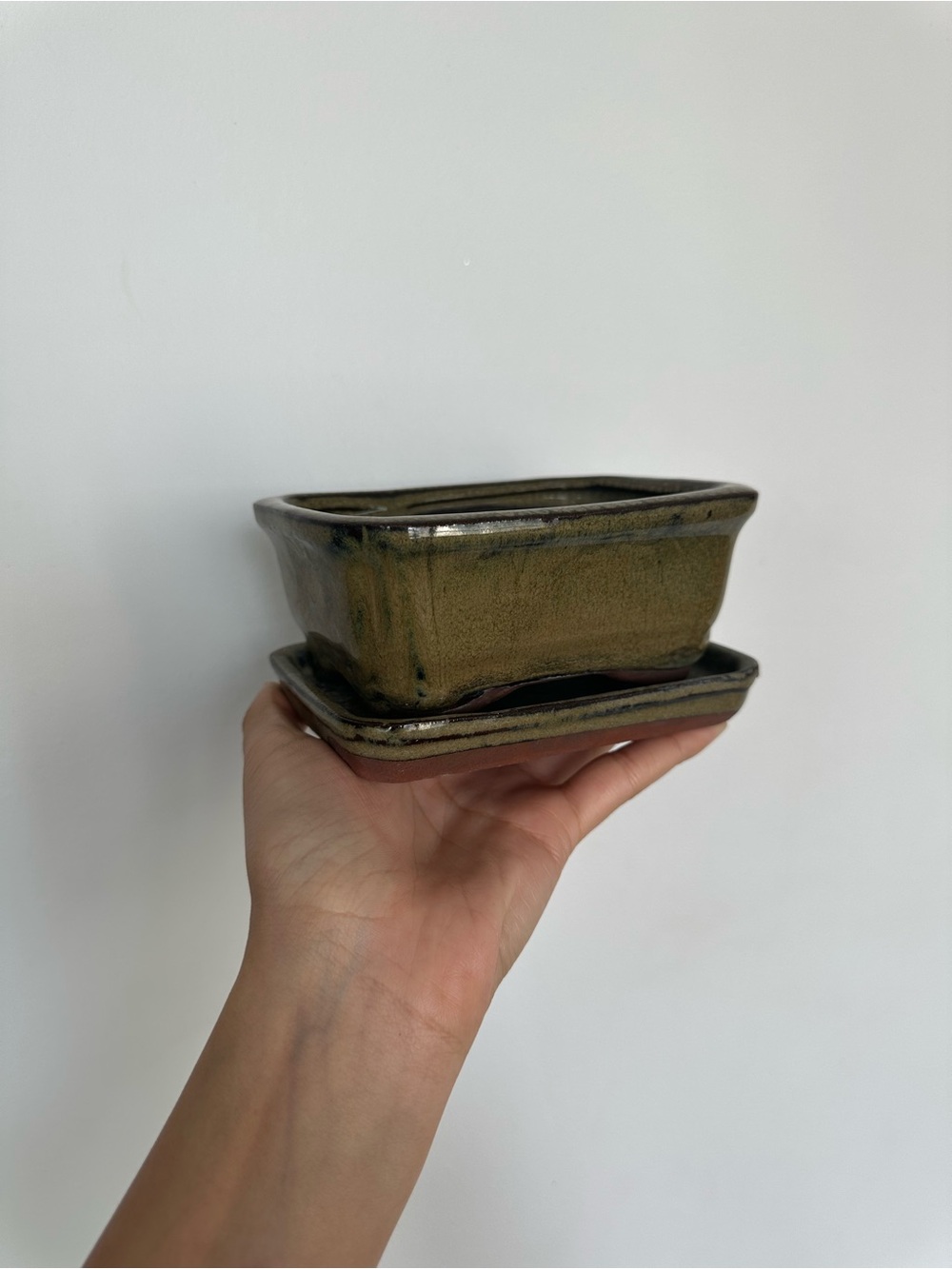 Bonsai Planter with Saucer